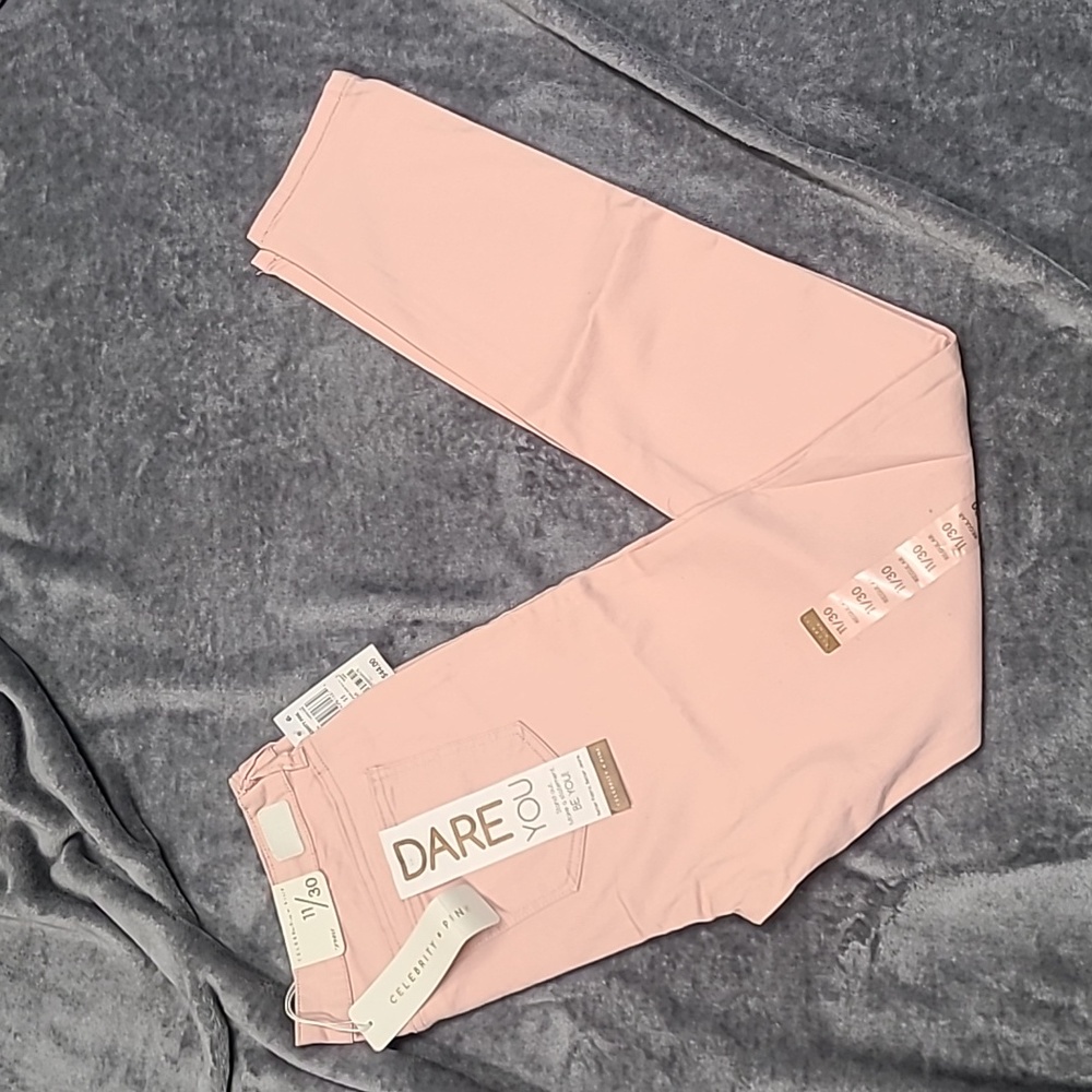 Pink Skinny Jeggings